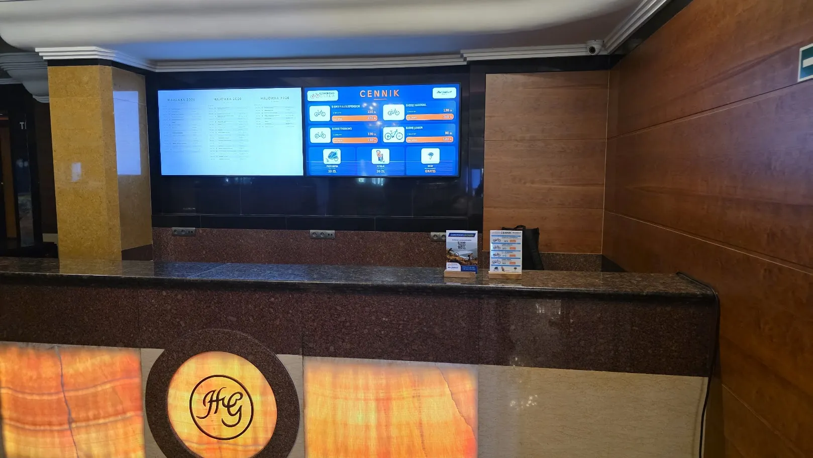Wypożyczalnia rowerów elektrycznych przy Hotelu Gołębiewski w Wiśle