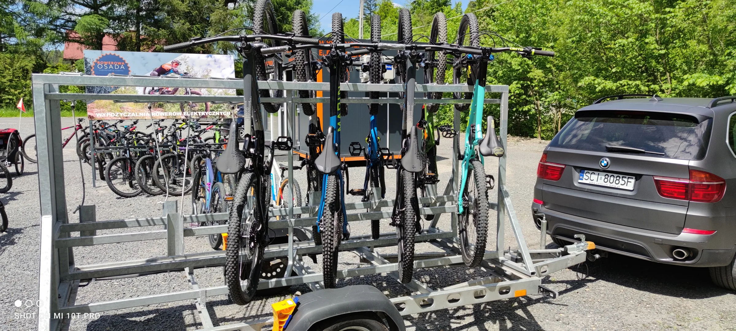 Rowery enduro Giant i Marin — wypożyczalnia rowerów Skolnity